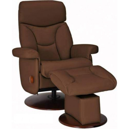 Кресло-реклайнер Recliner Relax Master S14120 коричневый 
									арт. S14120 коричневый