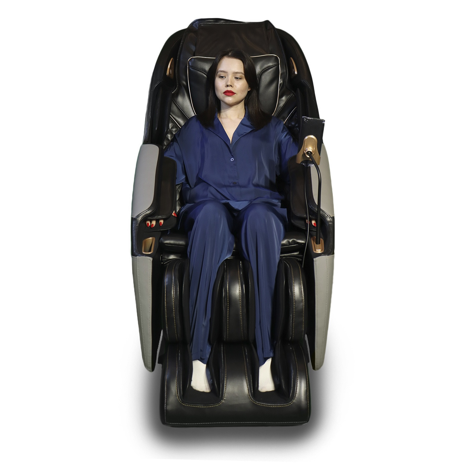 Массажное кресло iMassage Hybrid (Гибрид) Black 
									арт. MS-357L