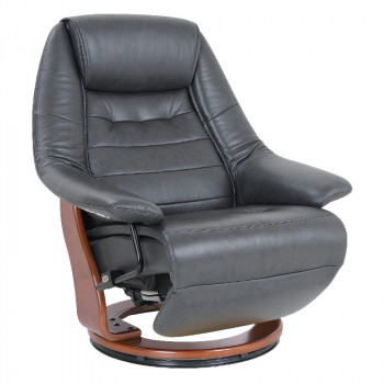 Кресло-реклайнер Recliner Relax Concord Electro темно-серый