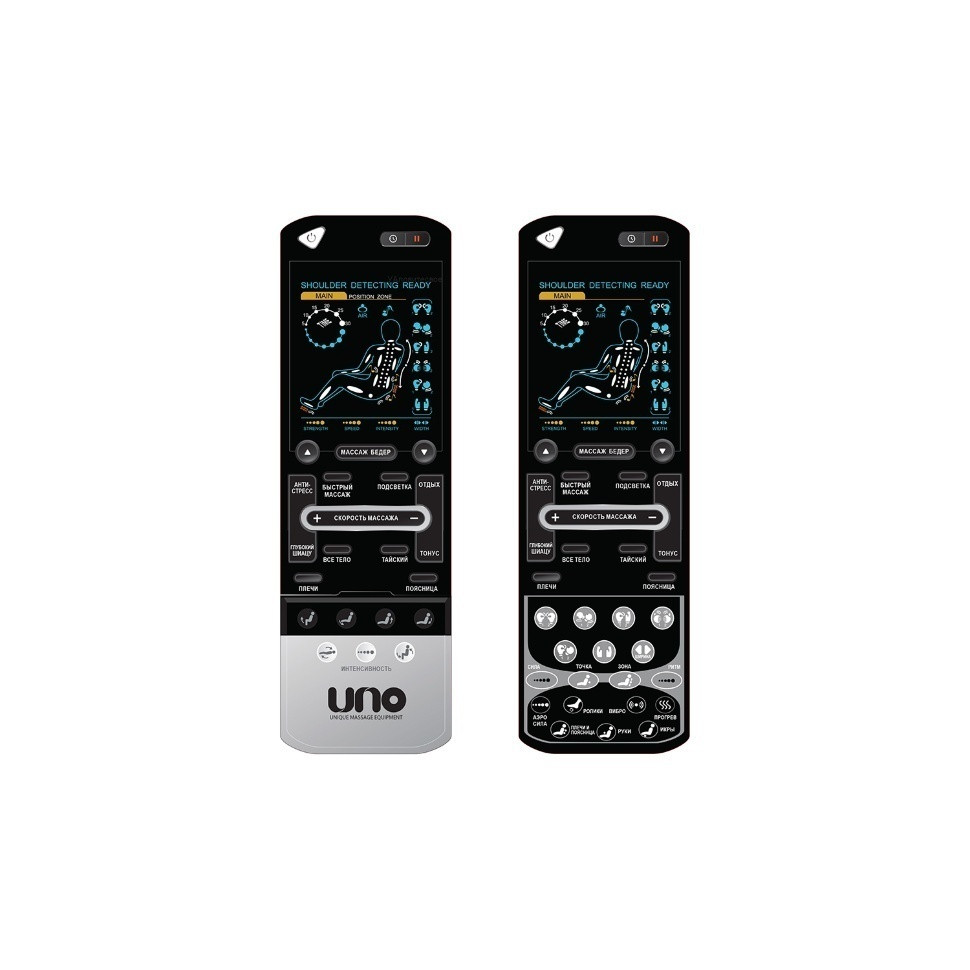 Массажное кресло-кровать UNO ONE UN367 Black