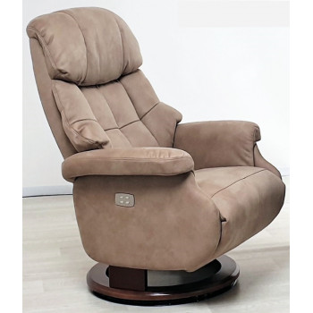 Кресло-реклайнер Recliner Relax Lux Electro бронзовый