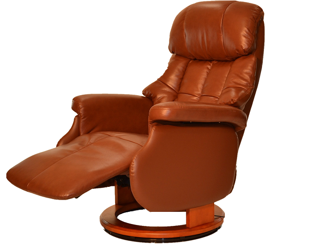 Кресло-реклайнер Recliner Relax Lux Electro черно-серый