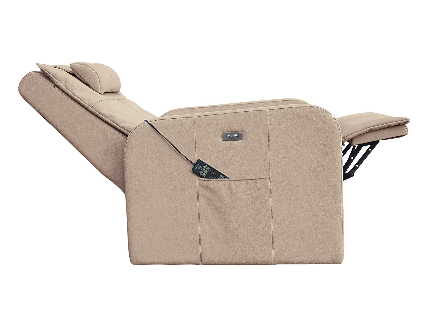 Массажное кресло-реклайнер с подъемом FUJIMO LIFT CHAIR F3005 FLFK Ваниль (Sakura 4)