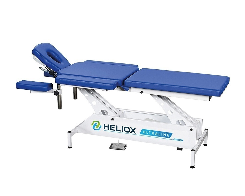 Массажный стол с электроприводом Heliox F1E3C (ширина ложа 750 мм)