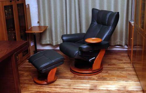 Кресло-реклайнер Recliner Relax Mauris 7604W черный 
									арт. 7604W черный