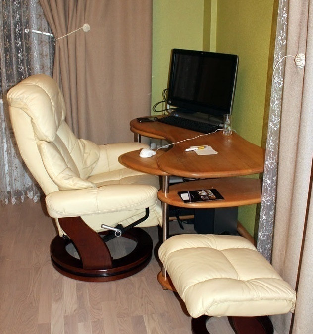 Кресло-реклайнер Recliner Relax Lux 7438W Bordo 
									арт. 7438W Bordo