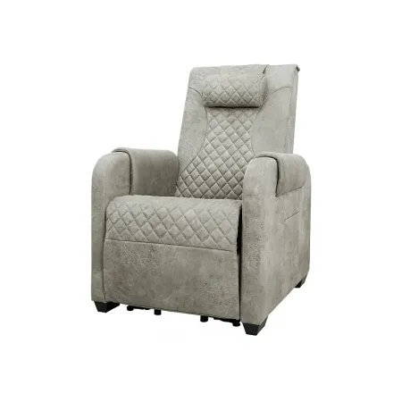 Массажное кресло реклайнер с подъемом FUJIMO LOUNGE UP F7003 ULFL Смоки (Orlando 4) 
									арт. F7003 ULFL Смоки (Orlando 4)