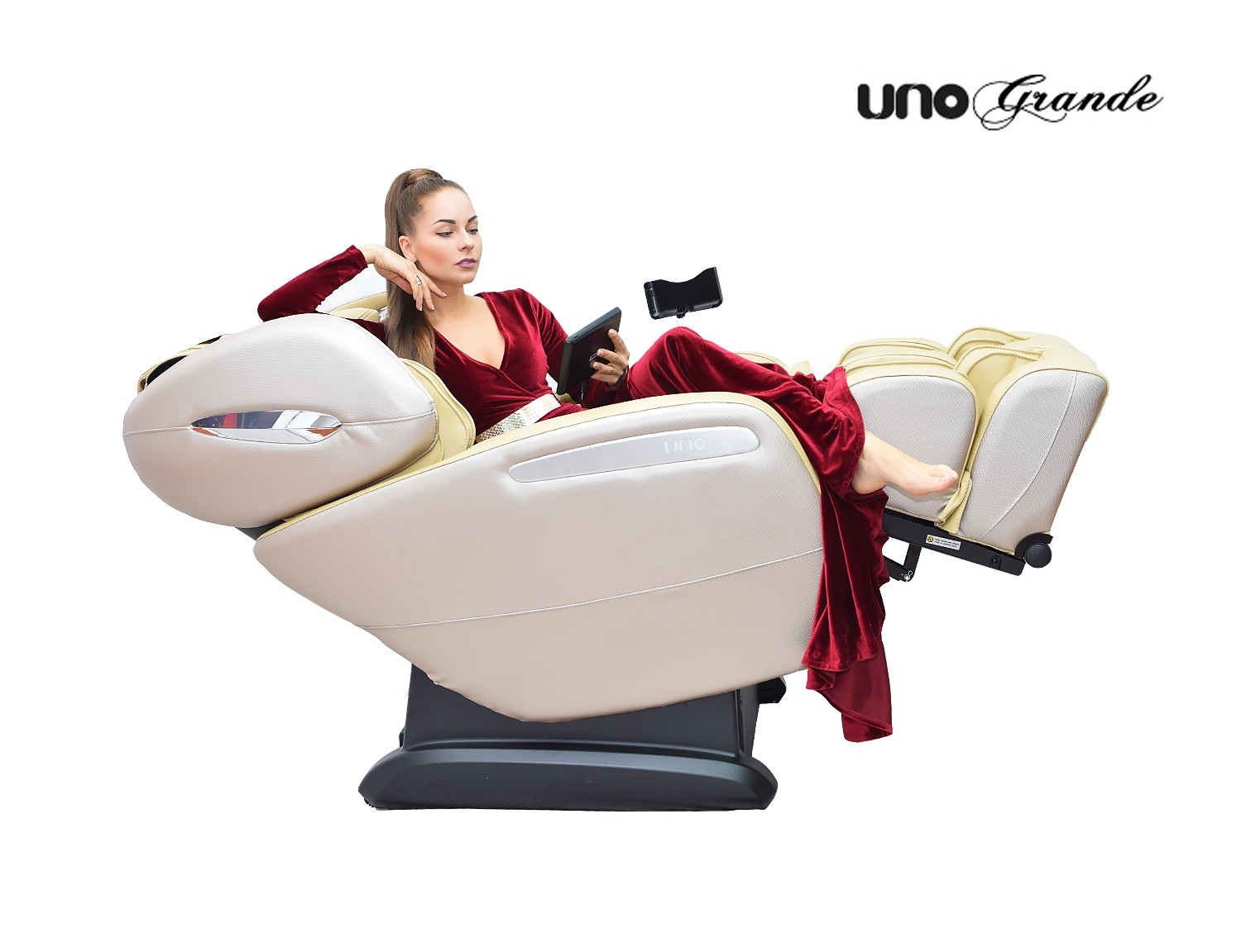 Массажное кресло UNO GRANDE UN624 Brown