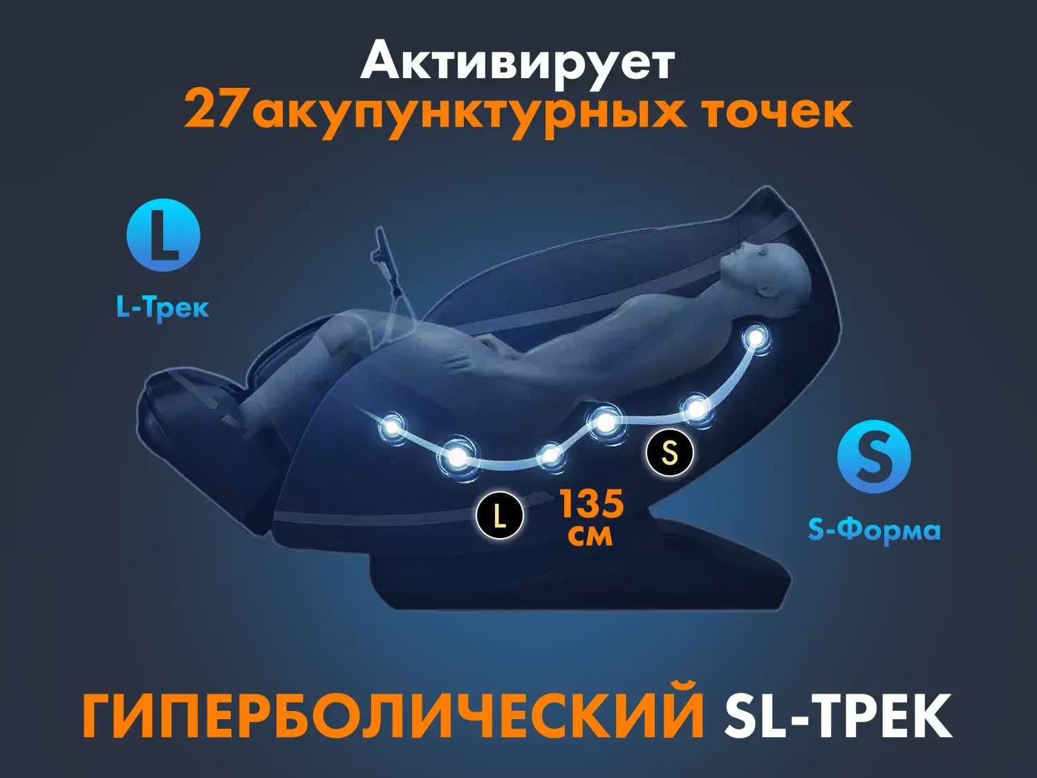 Массажное кресло FUJIMO GURU F700 Серый 
									арт. GURU F700 Серый