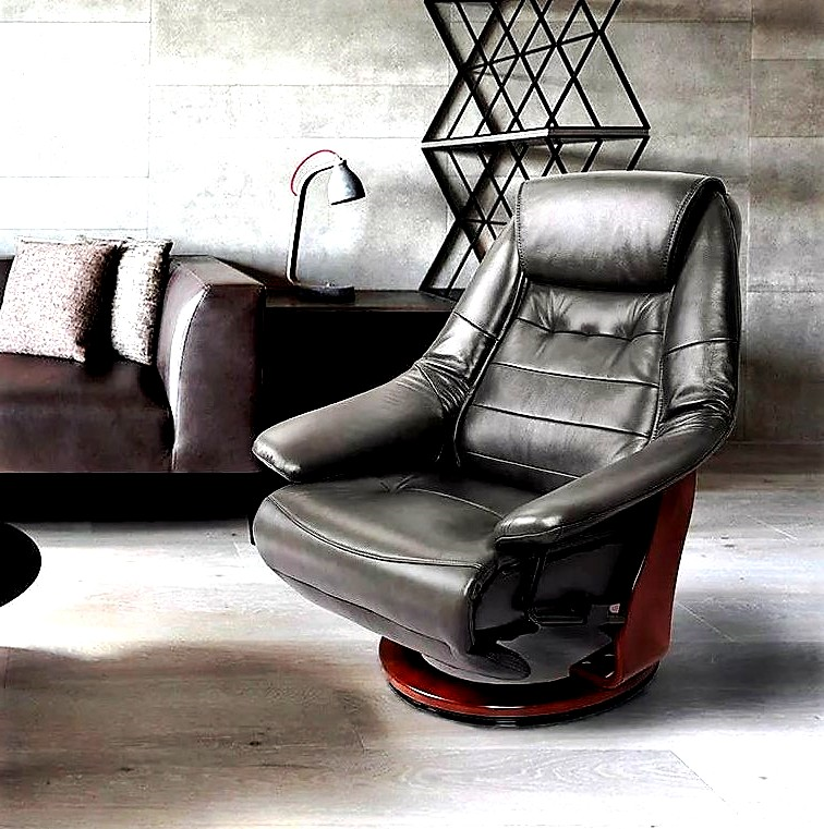 Кресло-реклайнер Recliner Relax Concord Electro шоколад