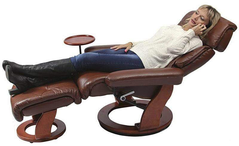 Кресло-реклайнер Recliner Relax Piabora 7511W бордо