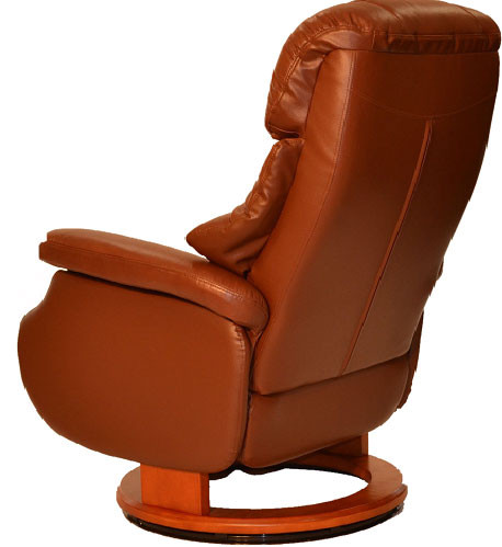 Кресло-реклайнер Recliner Relax Lux Electro кремовый